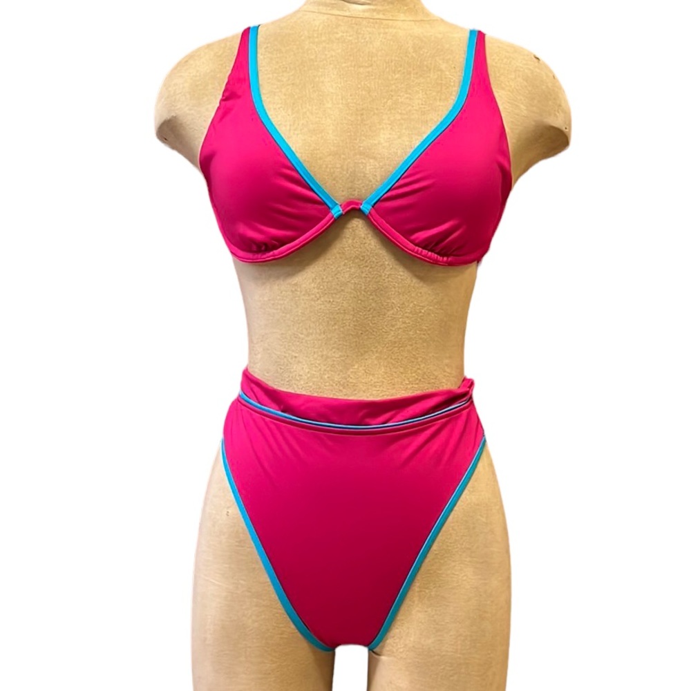 Victoria's Secret Pink and Blue Bikini